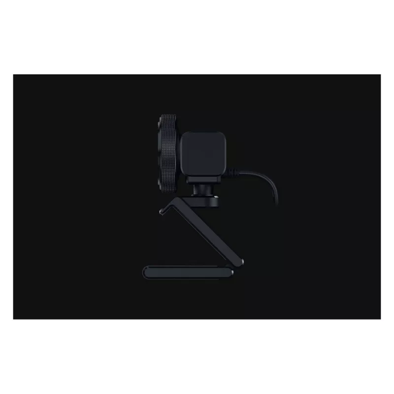 Webcam Razer Kiyo V2 X, 1440p @ 60 FPS, autofocus, grandangolo - nero