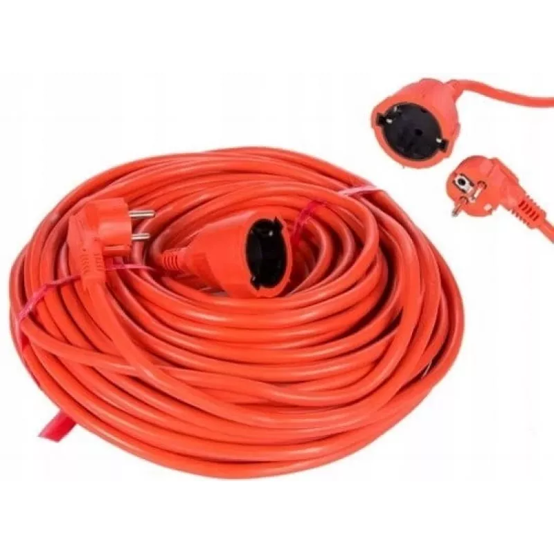 Prolunga avvolgibile VERTEX PZO20M 20 m 3x2,5 mm arancione