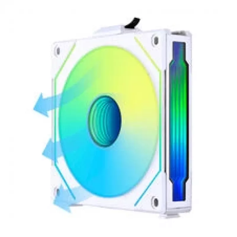 LIAN LI UNI FAN SL-INF 120 ARGB Reverse Blade confezione da 3 bianco