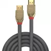 Lindy cavo HDMI Ultra High Speed 5m, Gold Line, 5 m, HDMI tipo A (Standard), HDMI tipo A (Standard), grigio