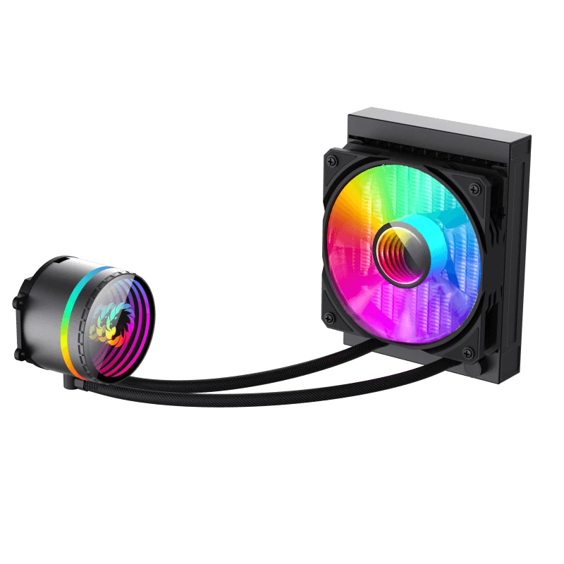 Gamemax | Dissipatore a liquido per CPU | ICEBURG 120 | nero