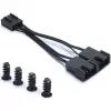 Fractal Design Venturi HP-12 PWM Ventola per case 120mm – Nero