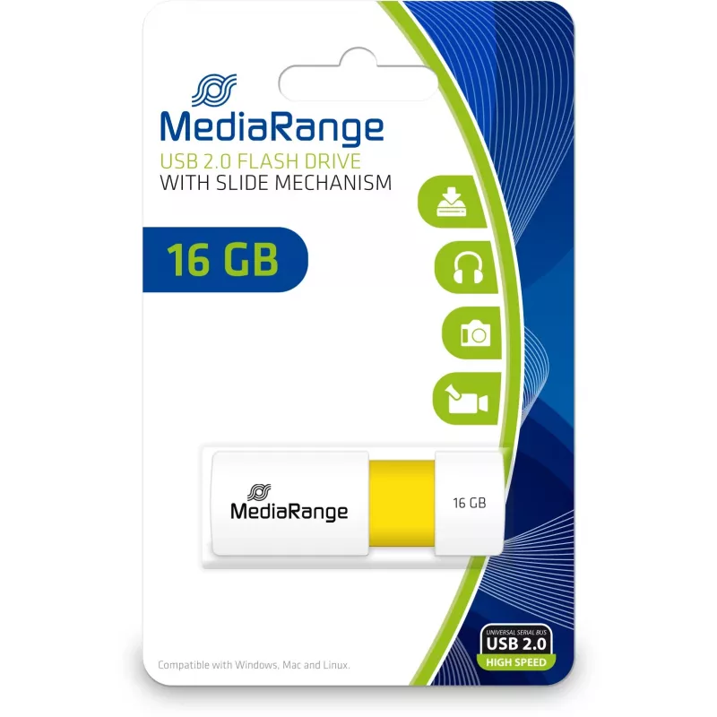 Chiavetta USB MediaRange 16 GB USB Type-A 2.0 MR972