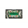 Extralink CAT5E STP scatola di connessione, barrel, connettore, argento