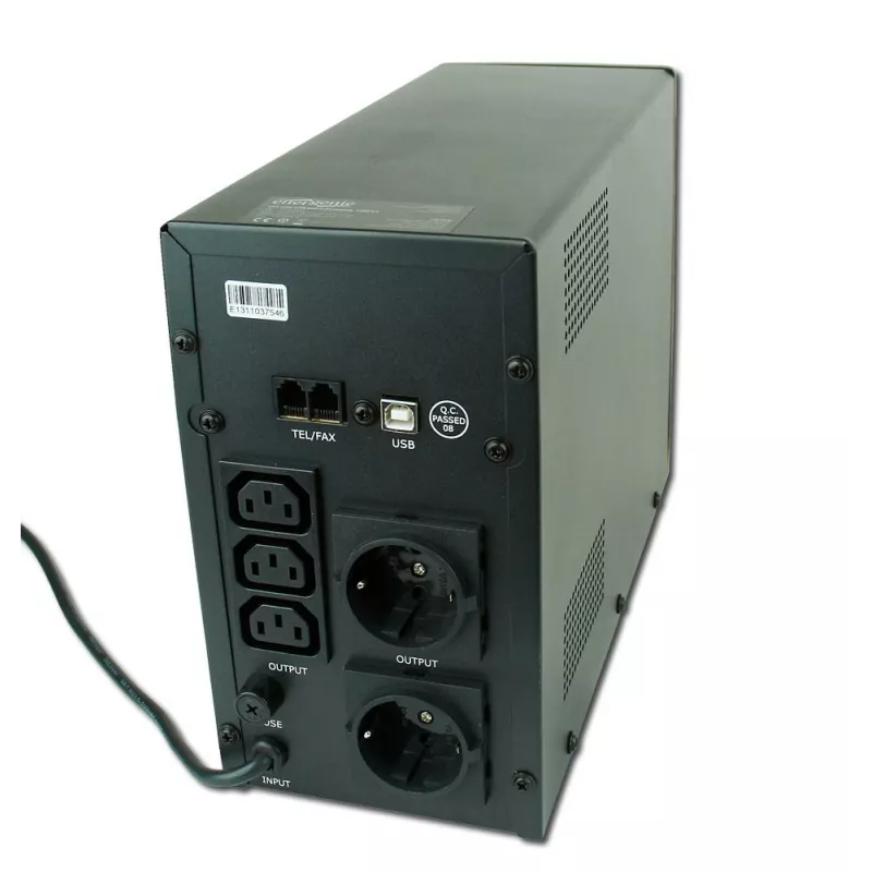 UPS Gembird EG-UPS-033 (gruppo di continuità) Line-Interactive 1200 VA 720 W 3 uscite AC