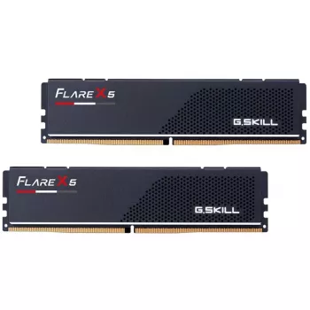 DIMM 64 GB DDR5-5600 (2x 32 GB) Dual-Kit, memoria RAM nera, F5-5600J3636D32GX2-FX5, Flare X5, AMD EXPO
