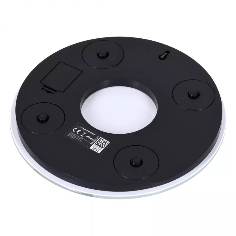 Bilancia da cucina elettronica ESPERANZA EKS003W, capacità 5 kg, precisione 1 g, vetro temperato, controllo touch