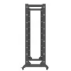 Lanberg OR01-6842-B Rack aperto da 19 pollici, 42U, 600x800 mm, nero