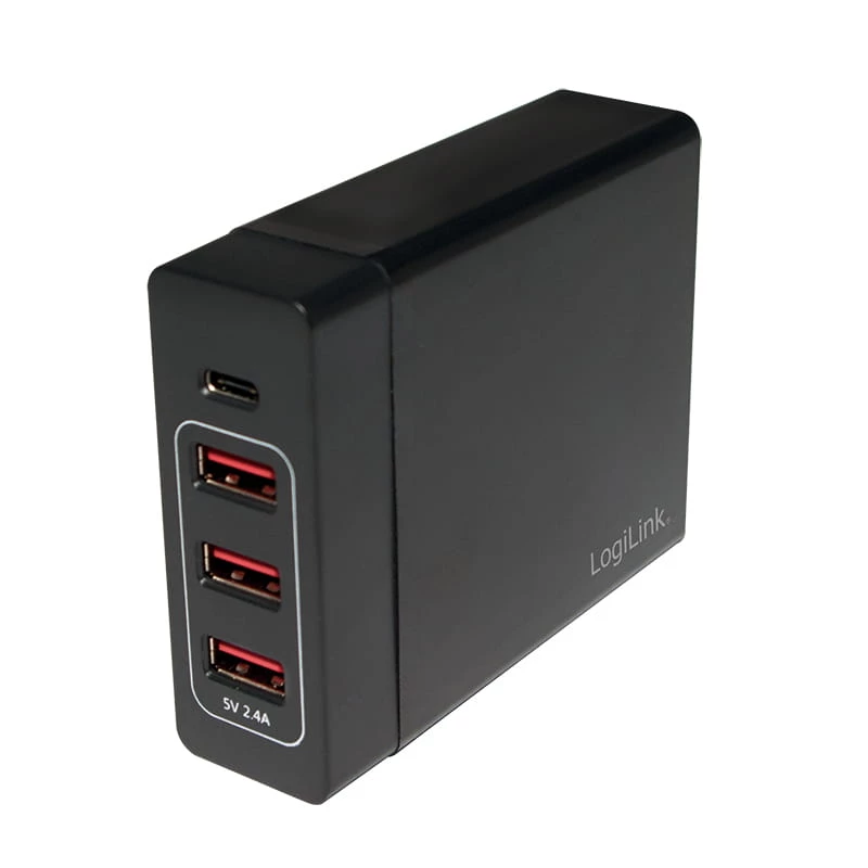 Caricabatterie da interno LogiLink PA0122 universale nero USB