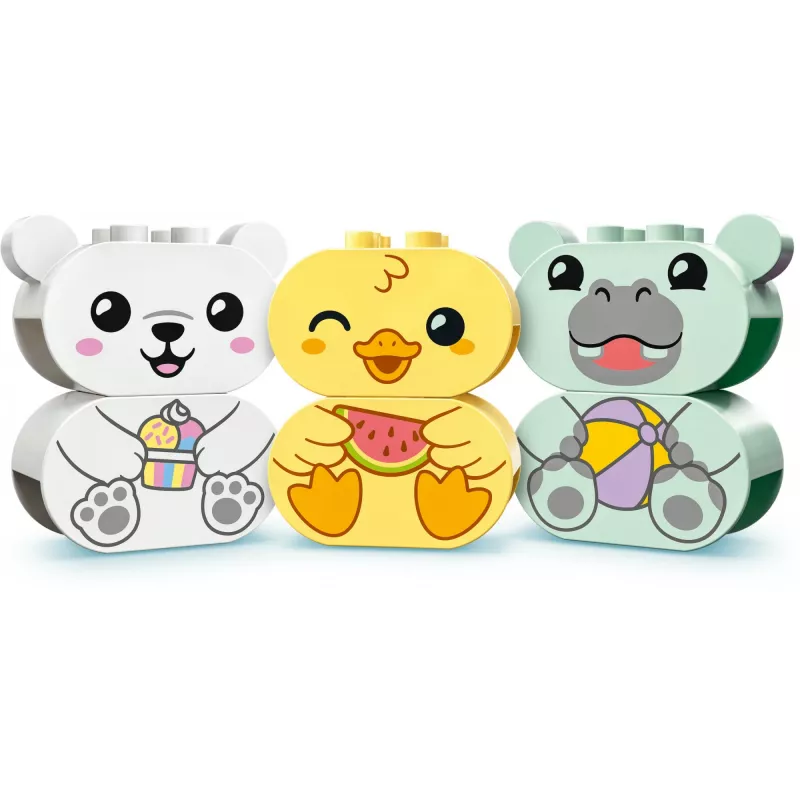 LEGO DUPLO 10965 BAGNI DIVERTENTI: TRENINO DEGLI ANIMALI GALLEGGIANTI