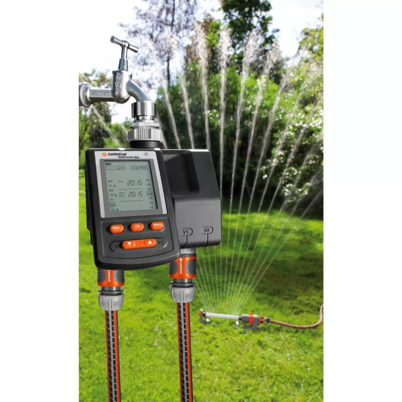 GARDENA 01874-20 Multi Control Duo sensore programmabile per irrigazione
