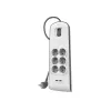 Ciabatta Belkin BSV604VF2M-V2 — 6 prese, 2× USB-A, cavo da 2 m