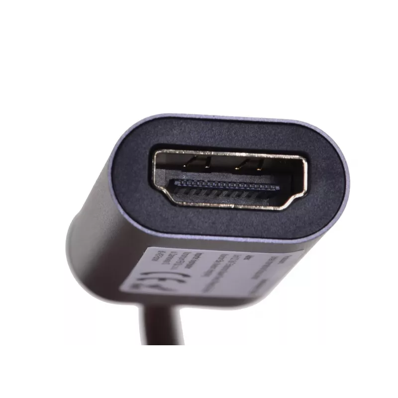 UNITEK V1420A adattatore cavo video 0,15 m USB Type-C HDMI grigio