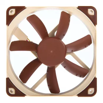 Ventola Noctua NF-S12A ULN 120 mm, 12 V, 600–800 RPM, 74,3 m³/h, 0,72 W, 2 velocità, spessore 25 mm