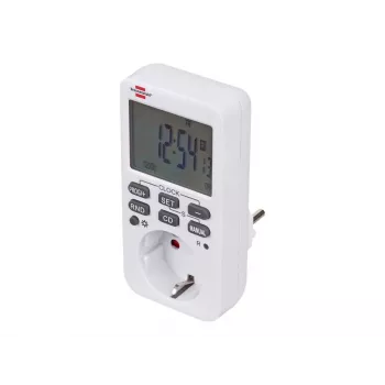 brennenstuhl Comfort-Line - Interruttore di rete automatico - Corrente alternata 230 V - 3600 Watt - Uscite: 1 - bianco (1506320)