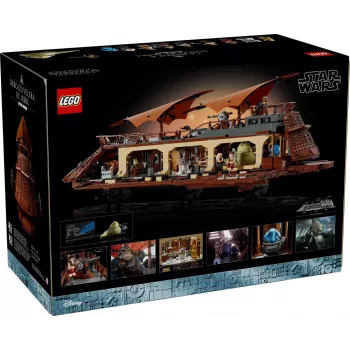 LEGO Star Wars set Jabba's Barge 75397 – 3943 pezzi, 11 minifigure, età 18+
