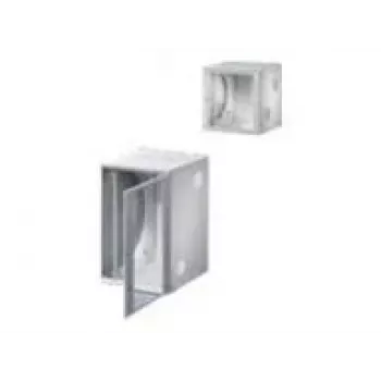 Rittal FlatBox - case - adatto per montaggio a parete - RAL 7035 - 6U - 48.3 cm (19 inch)