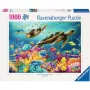 Puzzle Ravensburger Mondo sottomarino blu 1000 pezzi, ragazzi/adulti, formato standard