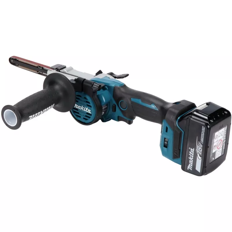 Makita DBS180Z lima a nastro a batteria, 18 V, nero/blu (senza batteria)