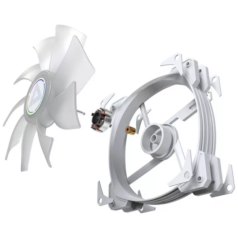MONTECH HP140 ARGB PWM 140mm bianco confezione da 3