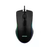 Mouse da gaming cablato riscaldato ActiveJet AMY-W390 — ambidestro, ottico 2000 DPI, USB Type-A, 4 tasti, nero