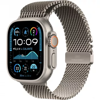 Apple Watch Ultra 2 Cell 49mm titanio naturale Milanese S