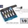 Hazet 986/9N set di inserti a bussola per cacciavite
