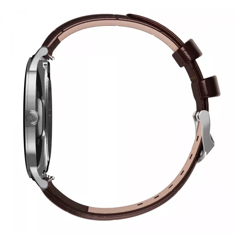 Smartwatch Garett Quantum — acciaio inox argento