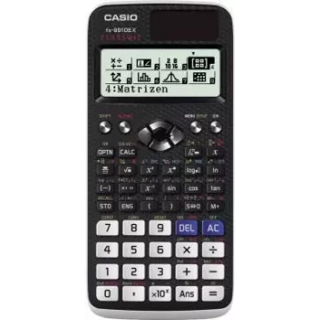 Casio FX-991DE X - desktop - calcolatrice scientifica - batteria/solare - nero