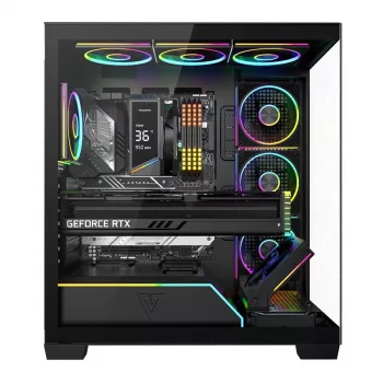 Modecom Volcano Stellar Plus ARGB Midi 8F nero