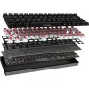 Deltaco GAM-100-DE - 65% - USB + Bluetooth - switch meccanico - QWERTZ - LED RGB - nero