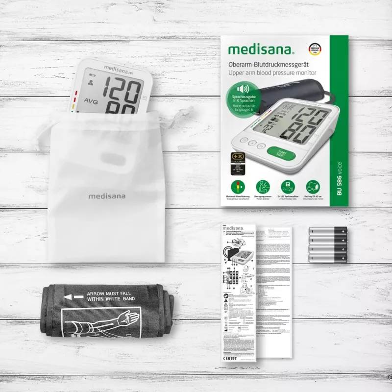 Medisana BU 586 da braccio automatico 2 utenti