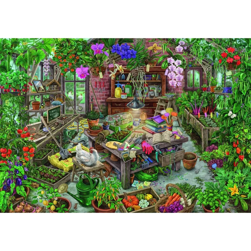 Puzzle Ravensburger 16483 — 368 pezzi, tema fauna, consigliato da 12 anni