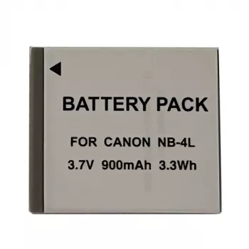Batteria ricaricabile Extra Digital NB-4L per dispositivi Canon, agli ioni di litio, sostitutiva di Canon NB-4L
