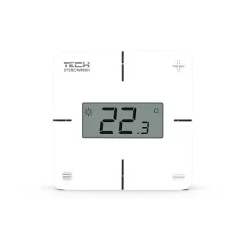 Controllore ambiente wireless Tech Controllers R-8X, meccanico, bianco