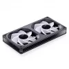 Jonsbo ZB-240BR ventole per case 120mm Reverse Blade ARGB PWM confezione da 2 - nero