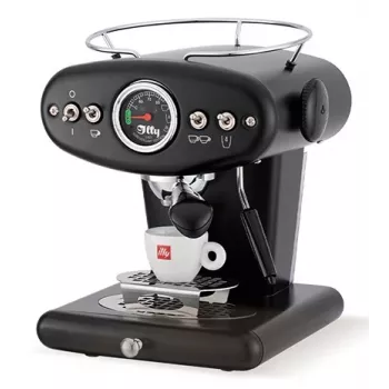 illy X1 Anniversary Machine per caffè macinato e cialde E.S.E. (nero)