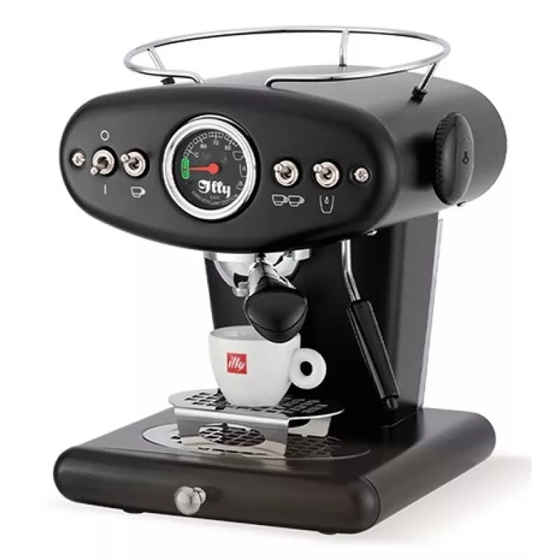 illy X1 Anniversary Machine per caffè macinato e cialde E.S.E. (nero)