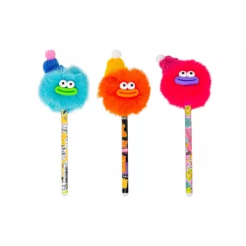 Penna cancellabile Colorino teste con cappelli