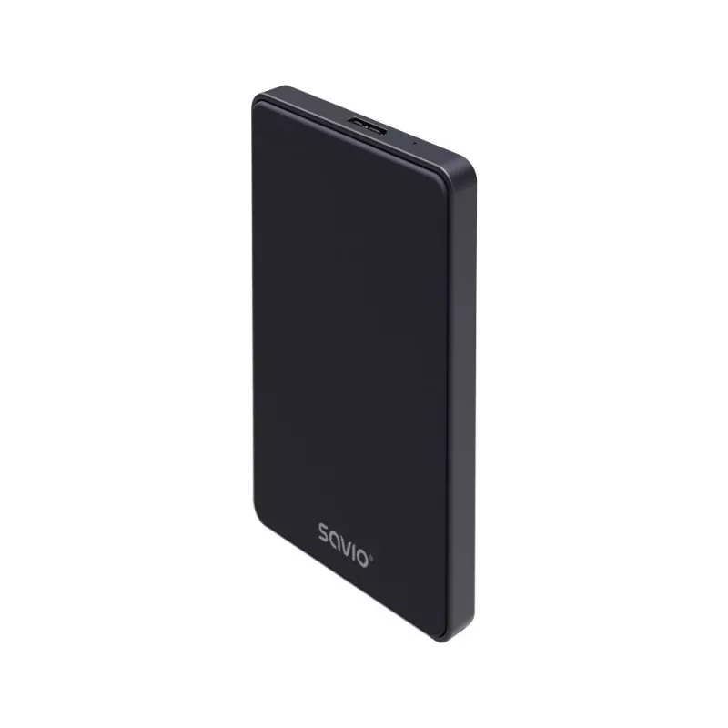 Case per HDD/SSD SAVIO AK-65 nero 2,5 pollici SATA USB 3.0 5 Gbit/s Micro-USB