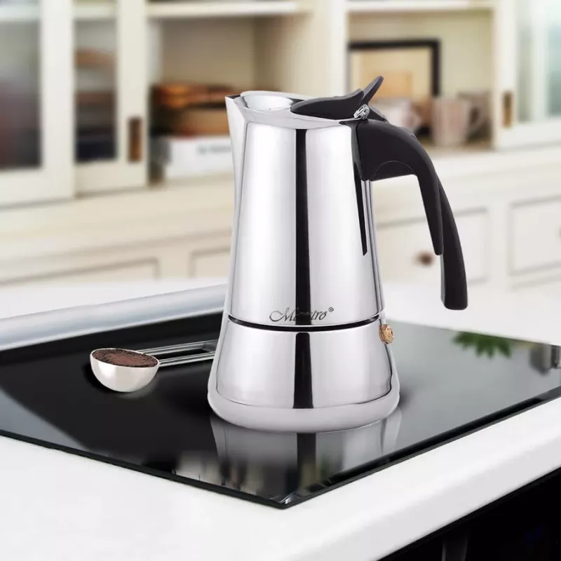Macchina per caffè a cialde Maestro MR1660-200 (manuale) — 0,2 L, Cromo