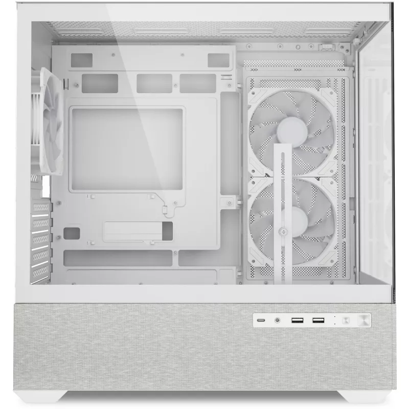 Case Sharkoon MK7 ARGB mATX 2x vetro bianco