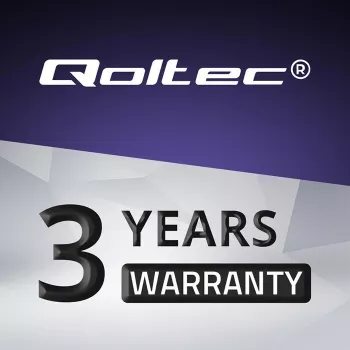 Alimentatore/convertitore di tensione Qoltec 51025 per interni nero