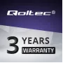 Alimentatore/convertitore di tensione Qoltec 51025 per interni nero