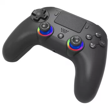 Gamepad Subsonic PS5 Wireless LED Controller nero D-pad Home Opzioni Condividi