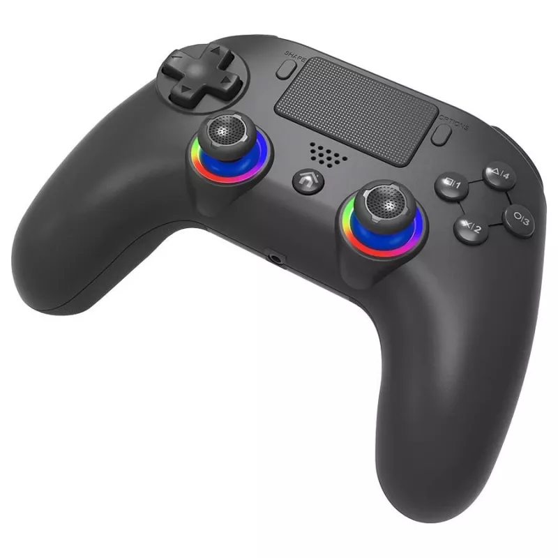 Gamepad Subsonic PS5 Wireless LED Controller nero D-pad Home Opzioni Condividi
