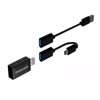 Adattatore radio auto wireless MAXCOM MC02 Wave con connettività Bluetooth per streaming audio in auto