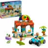 LEGO Friends Chiosco frullati sulla spiaggia set di gioco per bambini con cibo giocattolo idea regalo per ragazze e ragazzi dai 6 anni con 2 mini bambole una figura di tartaruga e una