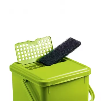 Rotho 63972 filtro a carbone attivo per contenitore compost, confezione da 3
