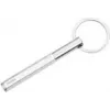 Portachiavi TROIKA KYP20/SI argento alluminio 30x8x96mm